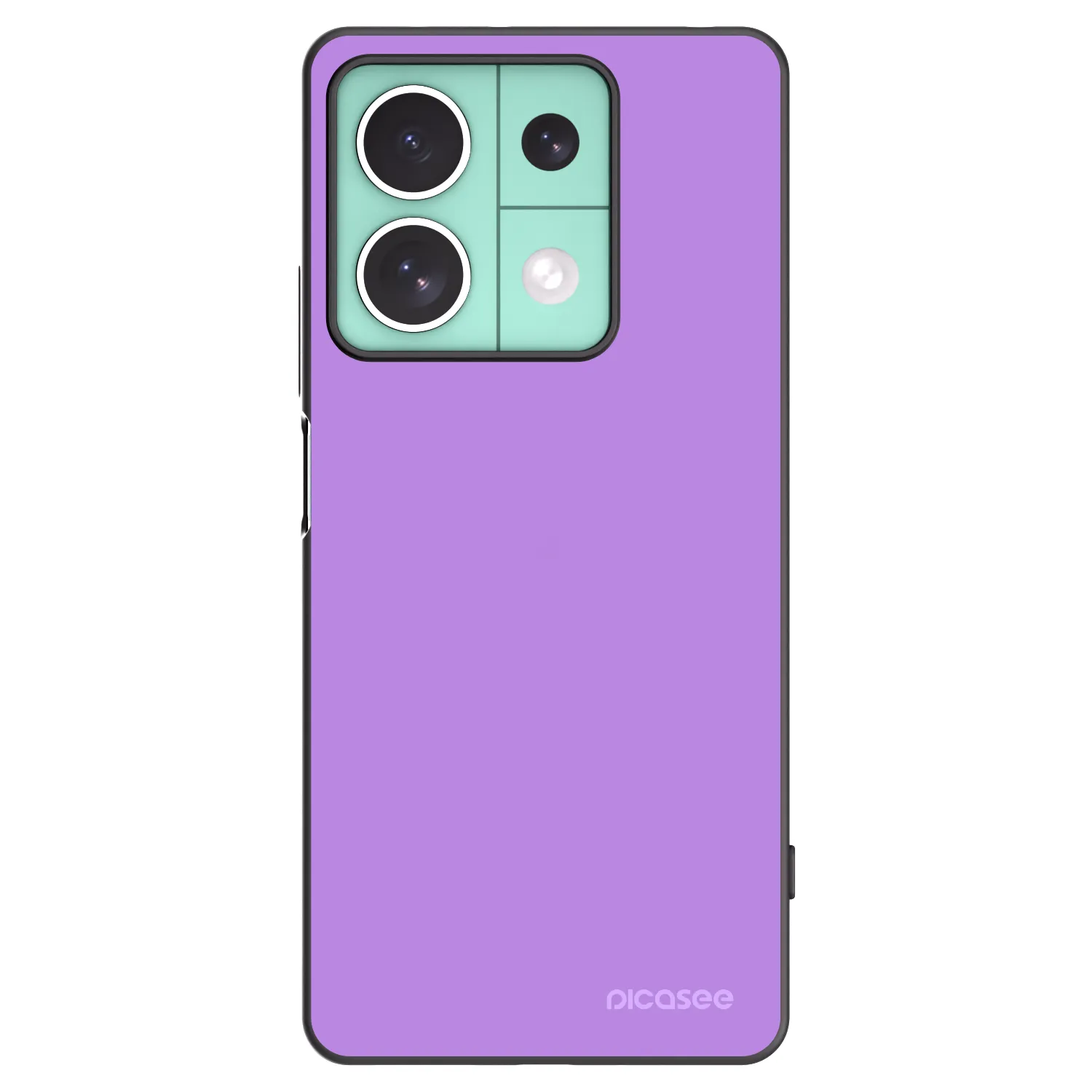 Picasee fekete szilikon tok az alábbi mobiltelefonokra Xiaomi Redmi Note 13 5G - Mystic Melody