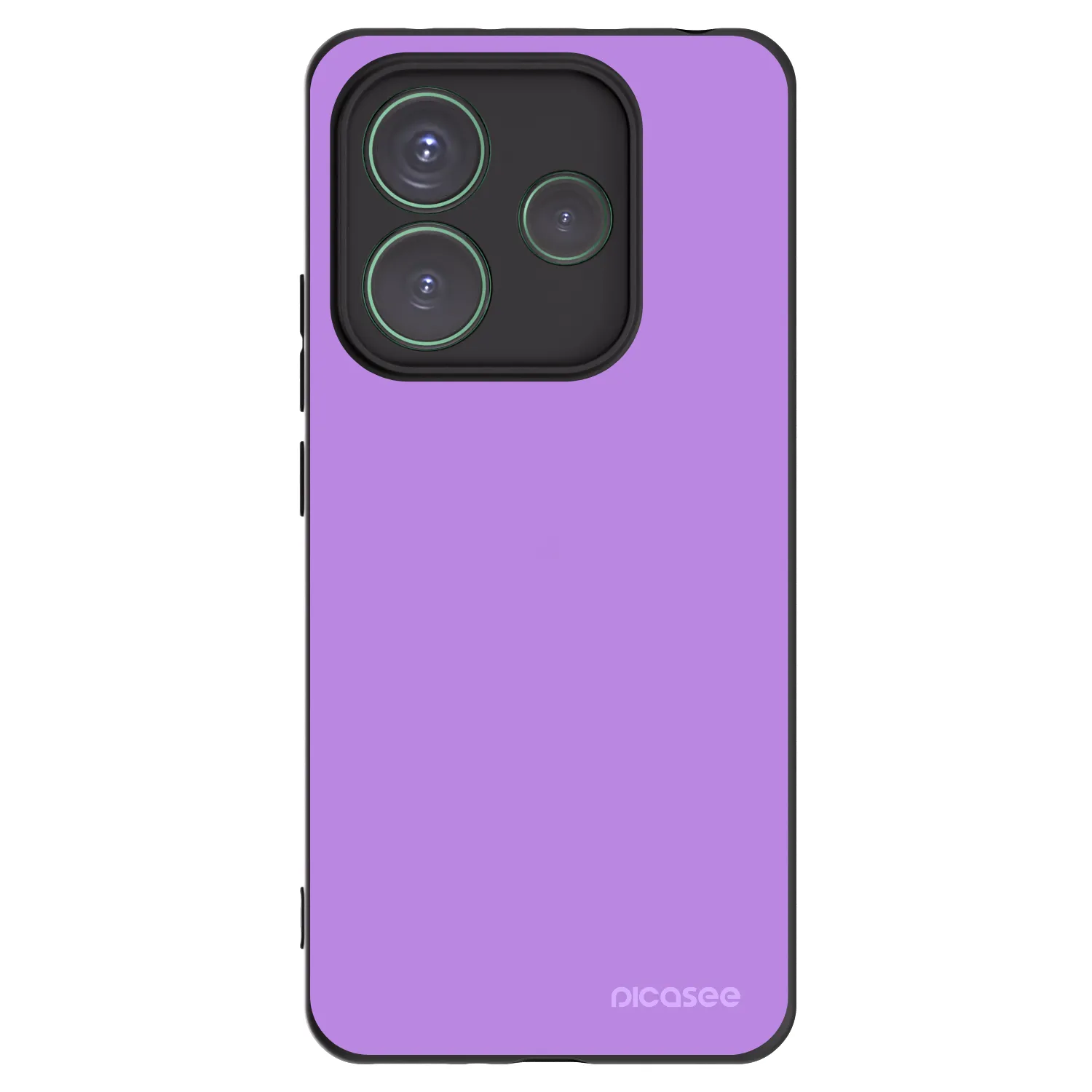 Picasee fekete szilikon tok az alábbi mobiltelefonokra Xiaomi Redmi Note 14 5G - Mystic Melody