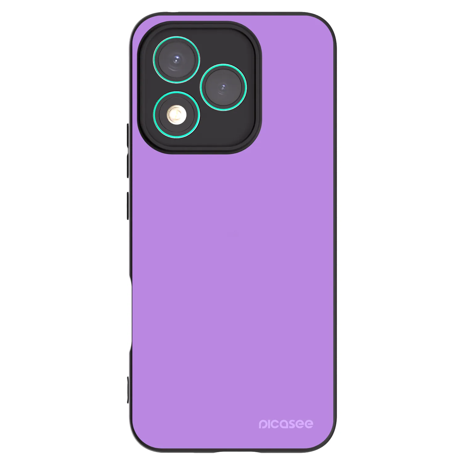 Picasee fekete szilikon tok az alábbi mobiltelefonokra Honor 400 Lite 5G - Mystic Melody