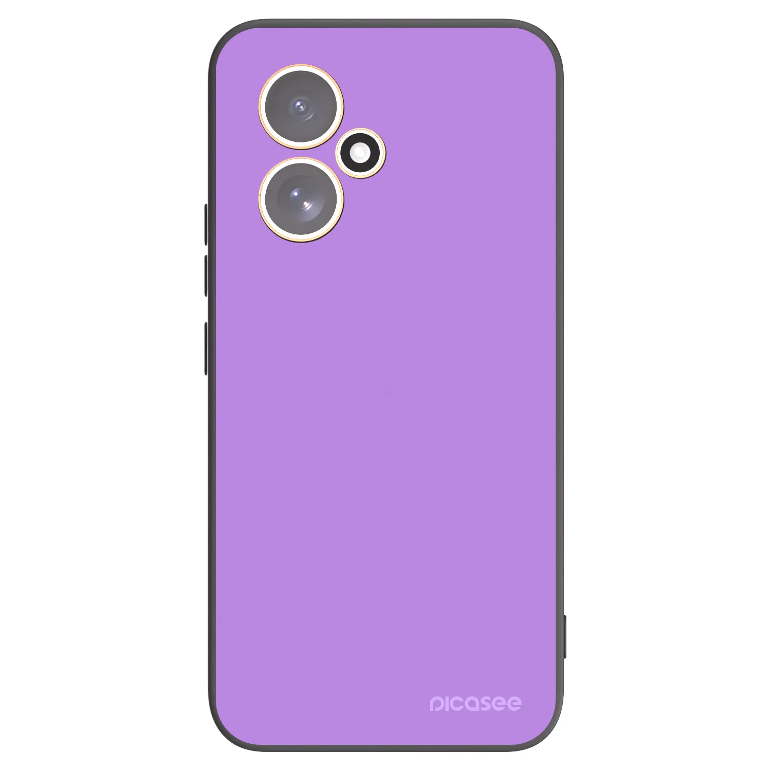 Picasee fekete szilikon tok az alábbi mobiltelefonokra Honor 400 5G - Mystic Melody