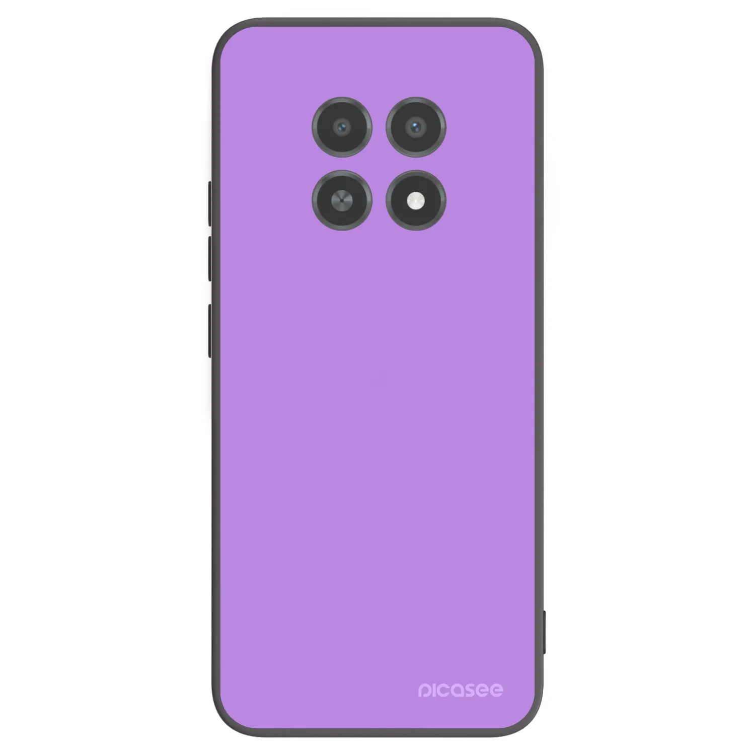Picasee fekete szilikon tok az alábbi mobiltelefonokra Realme 12X - Mystic Melody