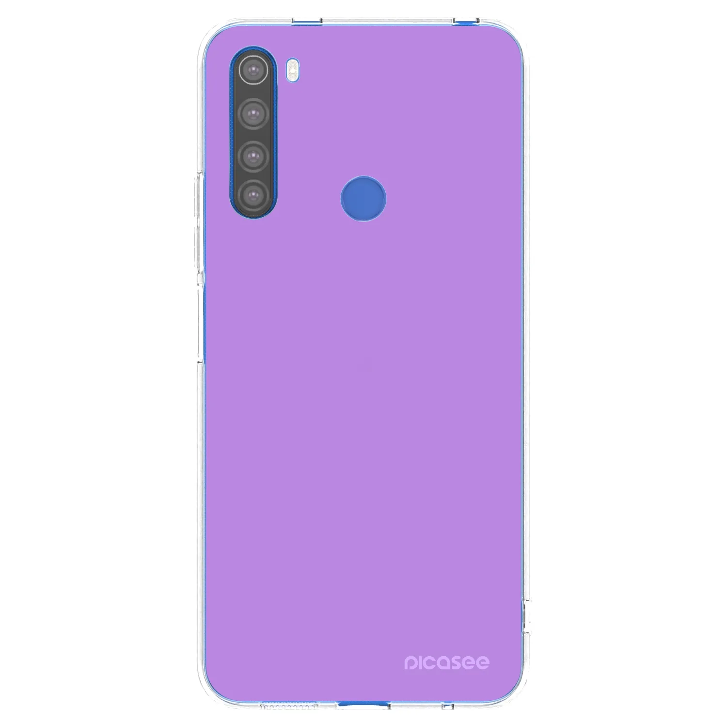 Picasee átlátszó szilikon tok az alábbi mobiltelefonokra Xiaomi Redmi Note 8T - Mystic Melody