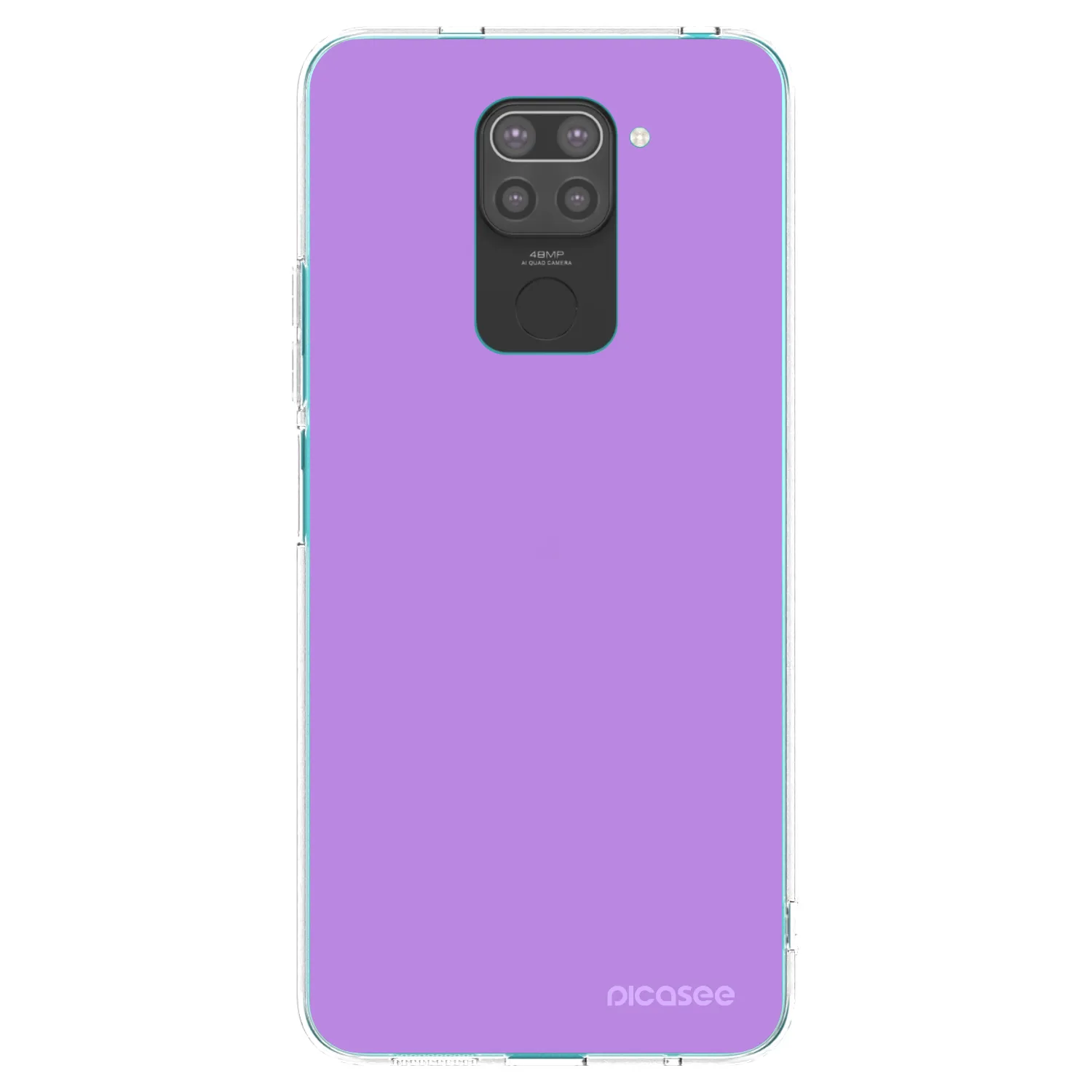 Picasee fekete szilikon tok az alábbi mobiltelefonokra Xiaomi Redmi Note 9 - Mystic Melody