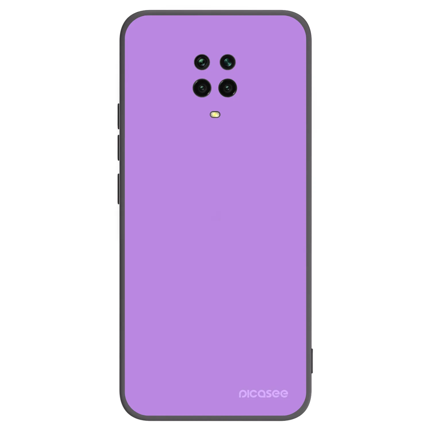 Picasee fekete szilikon tok az alábbi mobiltelefonokra Xiaomi Redmi Note 9S - Mystic Melody