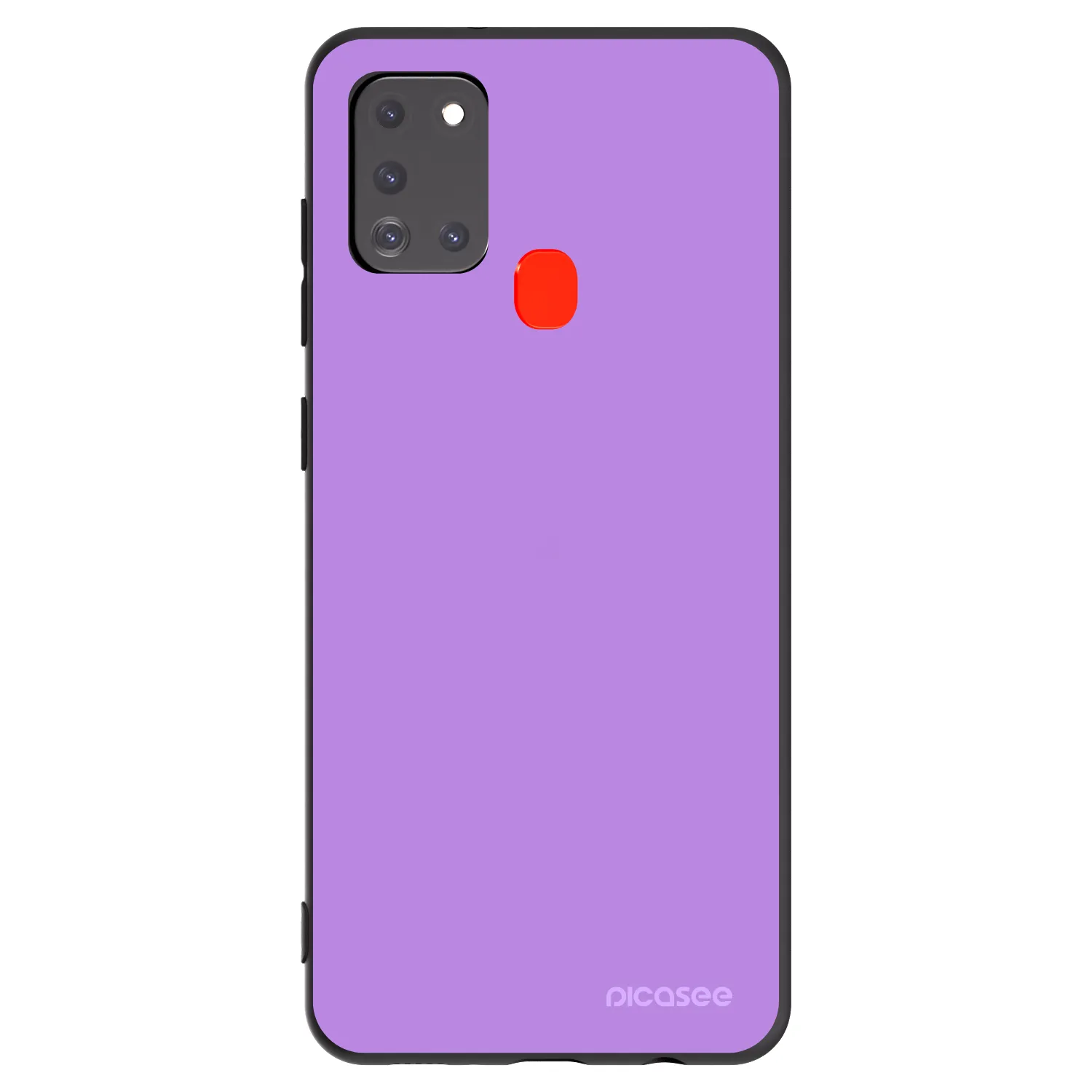 Picasee fekete szilikon tok az alábbi mobiltelefonokra Samsung Galaxy A21s - Mystic Melody