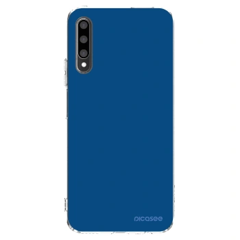 Picasee átlátszó szilikon tok az alábbi mobiltelefonokra Honor 9X Pro - Navy Blue