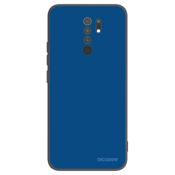 Picasee fekete szilikon tok az alábbi mobiltelefonokra Xiaomi Redmi 9 - Navy Blue