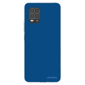 Picasee átlátszó szilikon tok az alábbi mobiltelefonokra Xiaomi Mi 10 Lite - Navy Blue