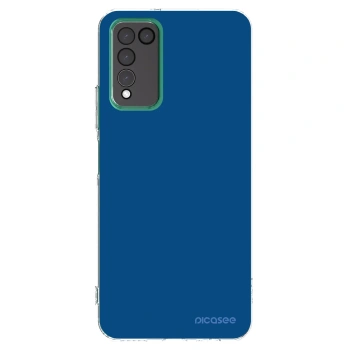 Picasee átlátszó szilikon tok az alábbi mobiltelefonokra Honor 10X Lite - Navy Blue