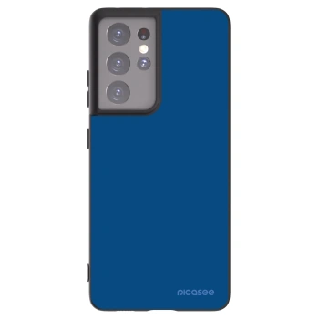 Picasee fekete szilikon tok az alábbi mobiltelefonokra Samsung Galaxy S21 Ultra 5G G998B - Navy Blue