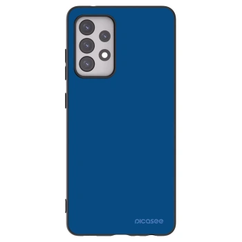 Picasee fekete szilikon tok az alábbi mobiltelefonokra Samsung Galaxy A52 5G A525F - Navy Blue
