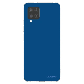 Picasee átlátszó szilikon tok az alábbi mobiltelefonokra Samsung Galaxy A42 A426B - Navy Blue