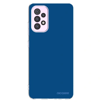 Picasee átlátszó szilikon tok az alábbi mobiltelefonokra Samsung Galaxy A32 5G A326B - Navy Blue