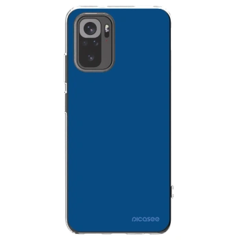Picasee átlátszó szilikon tok az alábbi mobiltelefonokra Xiaomi Redmi Note 10S - Navy Blue