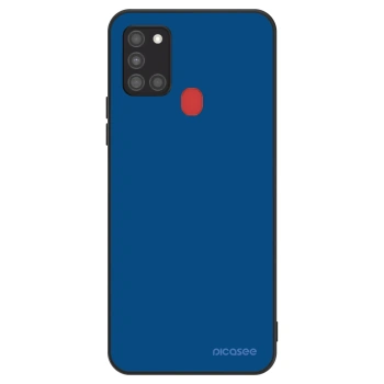 Szilikon tok erre a típusra Samsung Galaxy A21s - Navy Blue