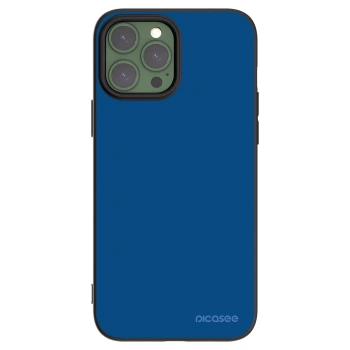 Picasee fekete szilikon tok az alábbi mobiltelefonokra Apple iPhone 13 Pro Max - Navy Blue