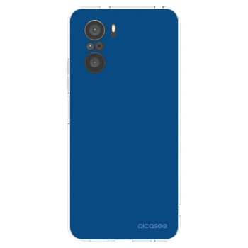 Picasee átlátszó szilikon tok az alábbi mobiltelefonokra Xiaomi Poco F3 - Navy Blue