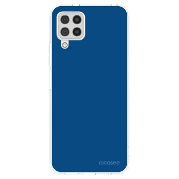 Picasee átlátszó szilikon tok az alábbi mobiltelefonokra Samsung Galaxy A22 A225F 4G - Navy Blue