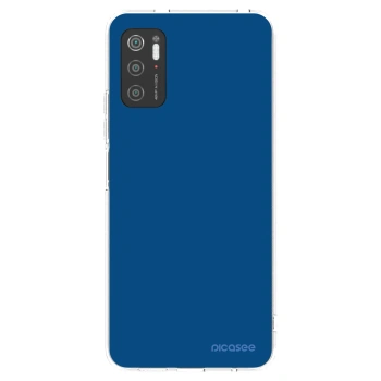 Picasee átlátszó szilikon tok az alábbi mobiltelefonokra Xiaomi Poco M3 Pro 5G - Navy Blue
