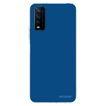Picasee átlátszó szilikon tok az alábbi mobiltelefonokra Vivo Y11s - Navy Blue