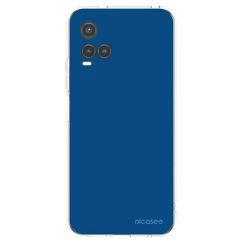 Picasee átlátszó szilikon tok az alábbi mobiltelefonokra Vivo Y33s - Navy Blue