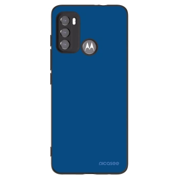 Picasee fekete szilikon tok az alábbi mobiltelefonokra Motorola Moto G60 - Navy Blue