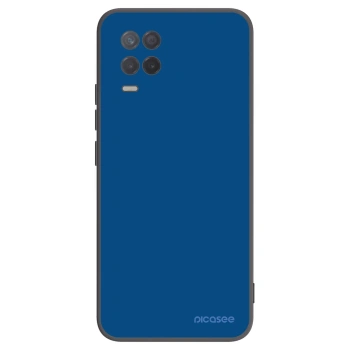 Picasee fekete szilikon tok az alábbi mobiltelefonokra Realme 8 5G - Navy Blue