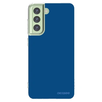 Picasee átlátszó szilikon tok az alábbi mobiltelefonokra Samsung Galaxy S21 FE 5G - Navy Blue