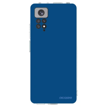 Picasee átlátszó szilikon tok az alábbi mobiltelefonokra Xiaomi Redmi Note 11S 4G - Navy Blue