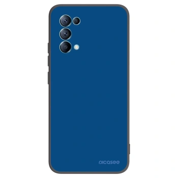 Picasee fekete szilikon tok az alábbi mobiltelefonokra OPPO Reno 5 5G - Navy Blue