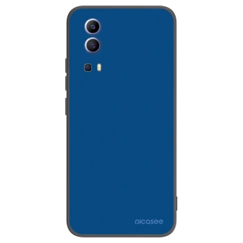 Picasee fekete szilikon tok az alábbi mobiltelefonokra Vivo Y52 5G - Navy Blue