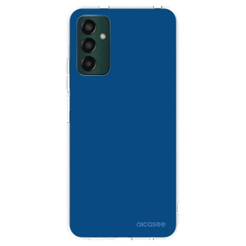 Picasee átlátszó szilikon tok az alábbi mobiltelefonokra Samsung Galaxy M13 M135F - Navy Blue
