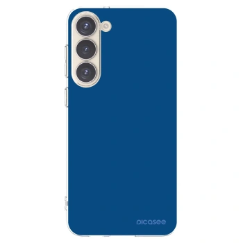 Picasee átlátszó szilikon tok az alábbi mobiltelefonokra Samsung Galaxy S23+ 5G - Navy Blue