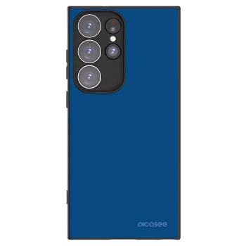 Picasee fekete szilikon tok az alábbi mobiltelefonokra Samsung Galaxy S23 Ultra 5G - Navy Blue
