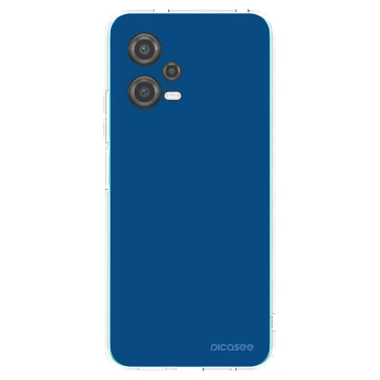 Picasee átlátszó szilikon tok az alábbi mobiltelefonokra Xiaomi Poco X5 - Navy Blue