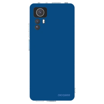 Picasee átlátszó szilikon tok az alábbi mobiltelefonokra Xiaomi Redmi Note 12S - Navy Blue