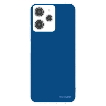 Picasee átlátszó szilikon tok az alábbi mobiltelefonokra Xiaomi Redmi 12 4G - Navy Blue