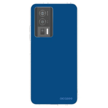 Picasee átlátszó szilikon tok az alábbi mobiltelefonokra Xiaomi Poco F5 Pro 5G - Navy Blue