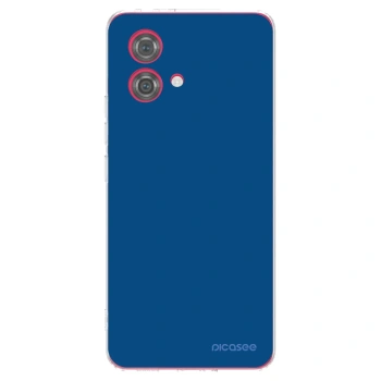 Picasee átlátszó szilikon tok az alábbi mobiltelefonokra Motorola Moto G84 5G - Navy Blue