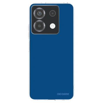 Picasee átlátszó szilikon tok az alábbi mobiltelefonokra Xiaomi Poco X6 - Navy Blue