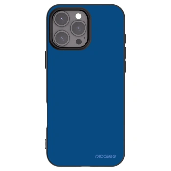 Picasee fekete szilikon tok az alábbi mobiltelefonokra Apple iPhone 16 Pro Max - Navy Blue