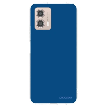 Picasee átlátszó szilikon tok az alábbi mobiltelefonokra Motorola Moto G53 5G - Navy Blue