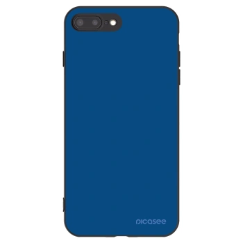Picasee fekete szilikon tok az alábbi mobiltelefonokra Apple iPhone 8 Plus - Navy Blue