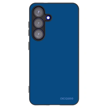 Picasee fekete szilikon tok az alábbi mobiltelefonokra Samsung Galaxy S25 5G - Navy Blue