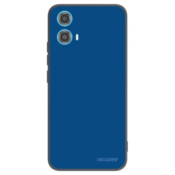 Picasee fekete szilikon tok az alábbi mobiltelefonokra Motorola Moto G34 5G - Navy Blue