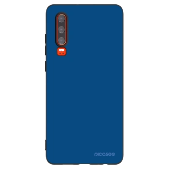 Picasee fekete szilikon tok az alábbi mobiltelefonokra Huawei P30 - Navy Blue