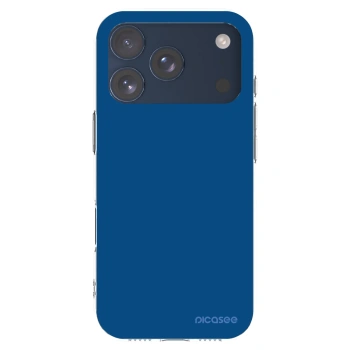 Picasee átlátszó szilikon tok az alábbi mobiltelefonokra Apple iPhone 17 Pro - Navy Blue