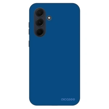 Szilikon tok erre a típusra Samsung Galaxy A35 5G A356B - Navy Blue