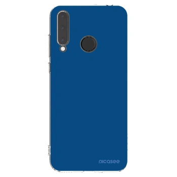 Picasee átlátszó szilikon tok az alábbi mobiltelefonokra Honor 20 Lite - Navy Blue