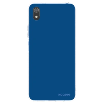 Picasee átlátszó szilikon tok az alábbi mobiltelefonokra Xiaomi Redmi 7A - Navy Blue